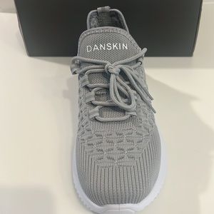 DANSKIN Stunt Gray Lace Slip On Sneakers